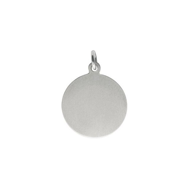 Sterling Silver 14.5 mm St. Michael Medal