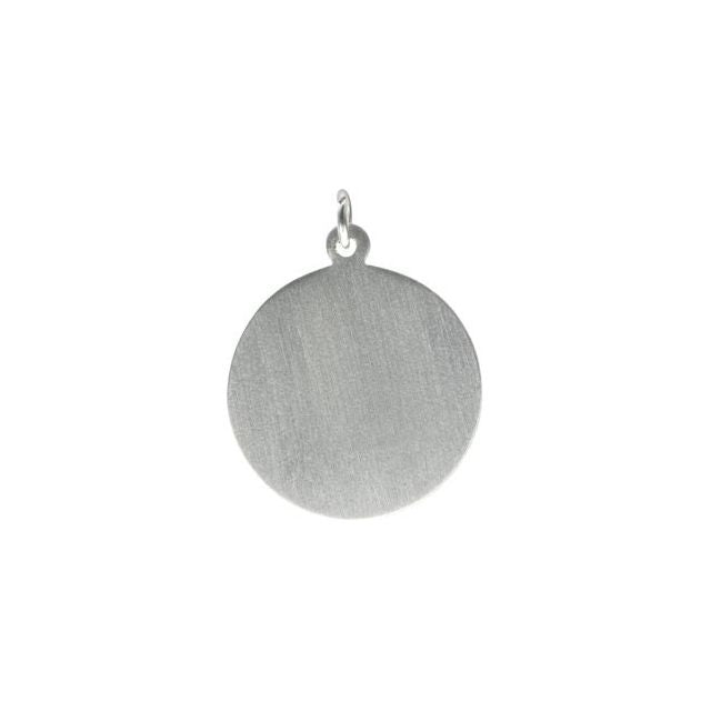 Sterling Silver 18 mm St. Michael Medal