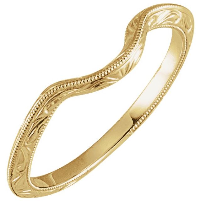 14k Yellow Matching Band