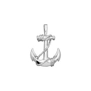Sterling Silver Anchor Pendant