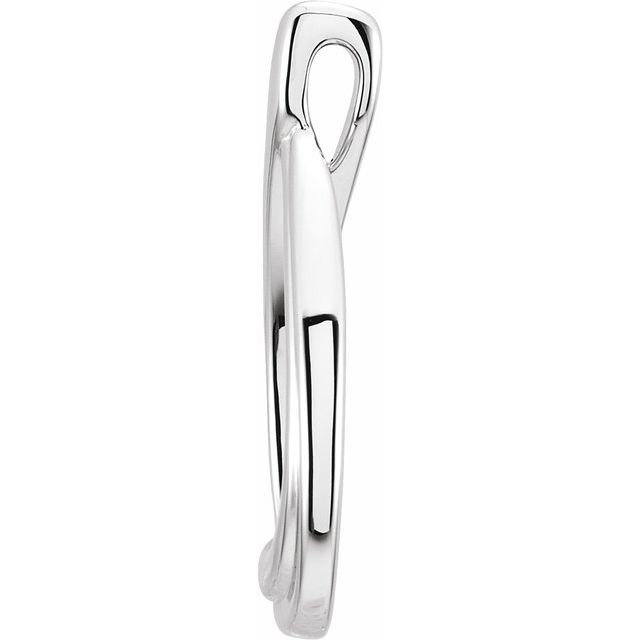 Sterling Silver Freeform Pendant