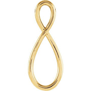 14K Yellow Freeform Pendant