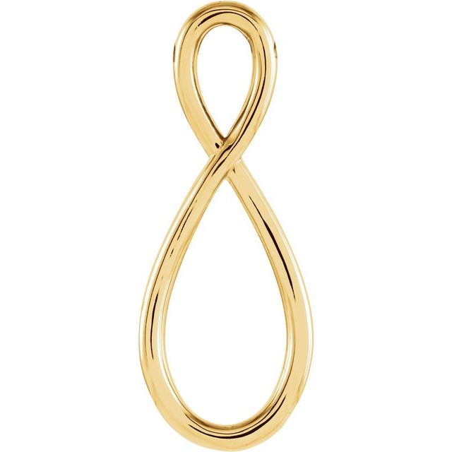 14K Yellow Freeform Pendant