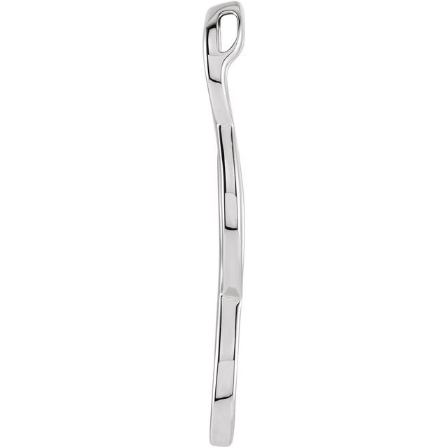 Sterling Silver Freeform Pendant