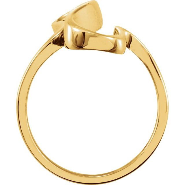 14K Yellow Freeform Ring