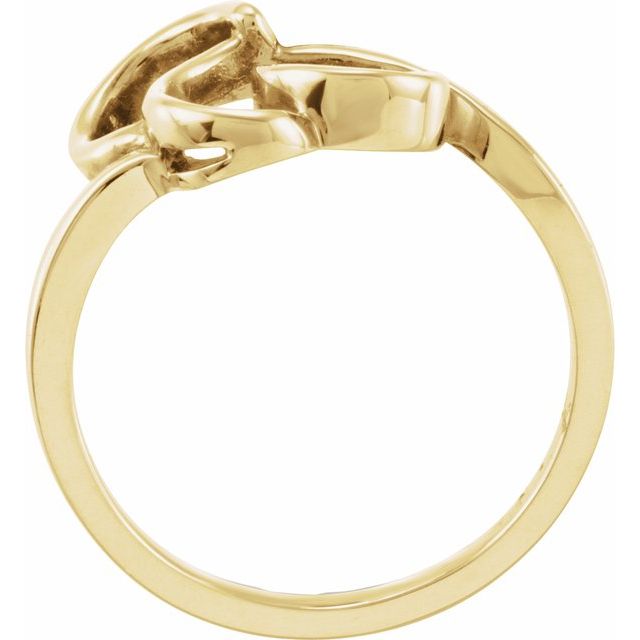 14K Yellow Freeform Ring