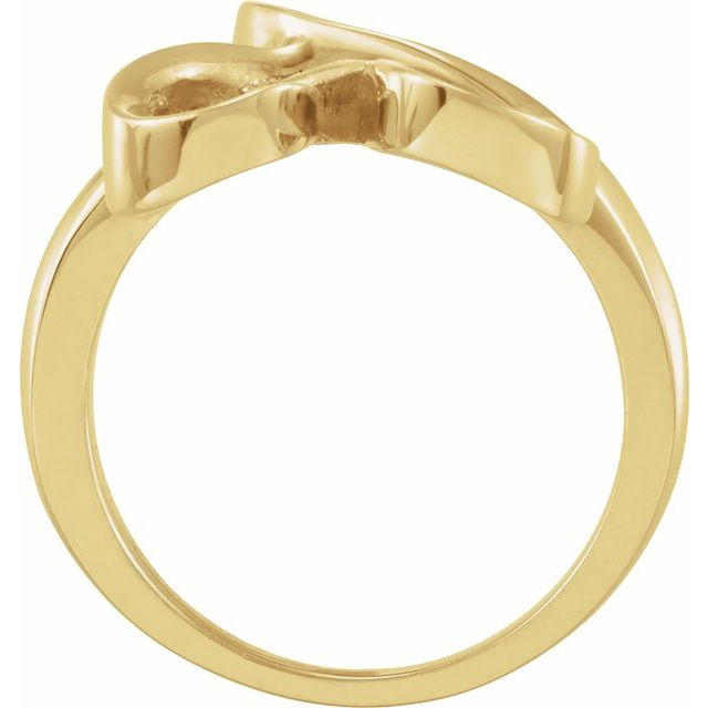 14K Yellow Freeform Ring
