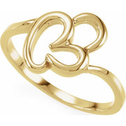 14k Yellow Freeform Ring