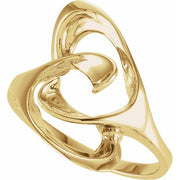 14k Yellow Freeform Ring