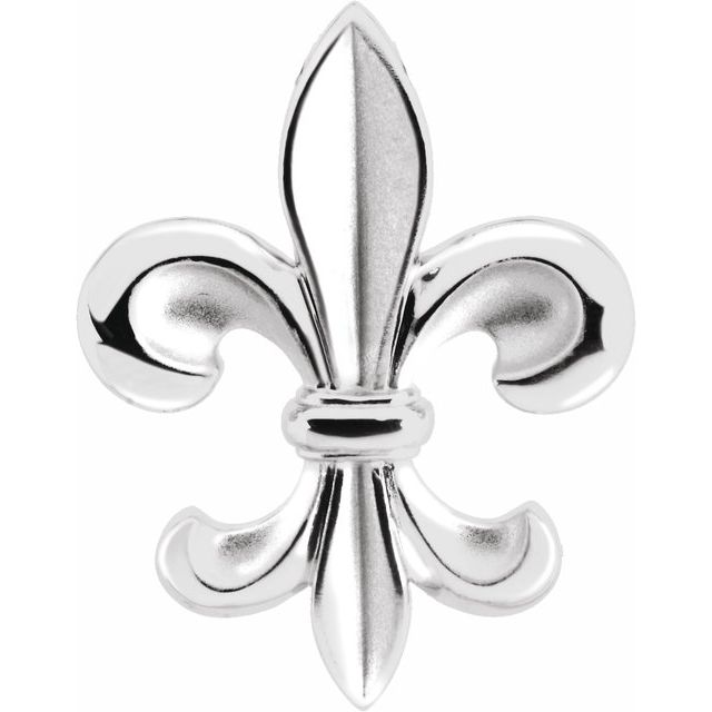Sterling Silver Fleur-de-lis Pendant