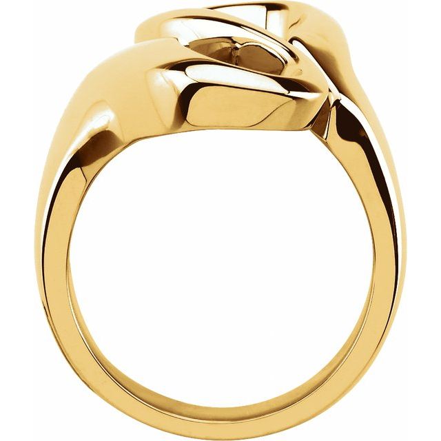 14k Yellow Freeform Ring