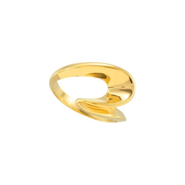14K Yellow Freeform Ring