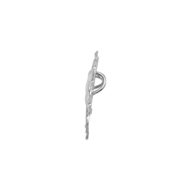 Sterling Silver Standardbred Trotter Pendant