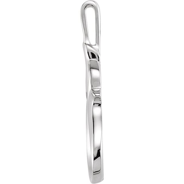 Sterling Silver Freeform Pendant