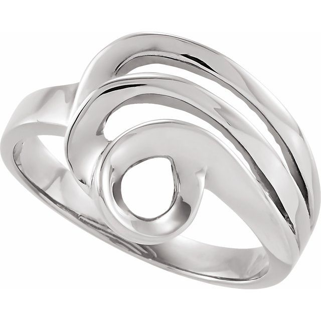 Sterling Silver Freeform Ring