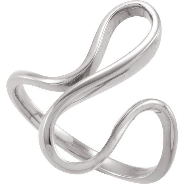 Sterling Silver Freeform Ring