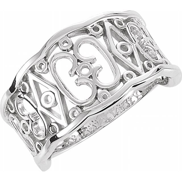 Sterling Silver Freeform Ring
