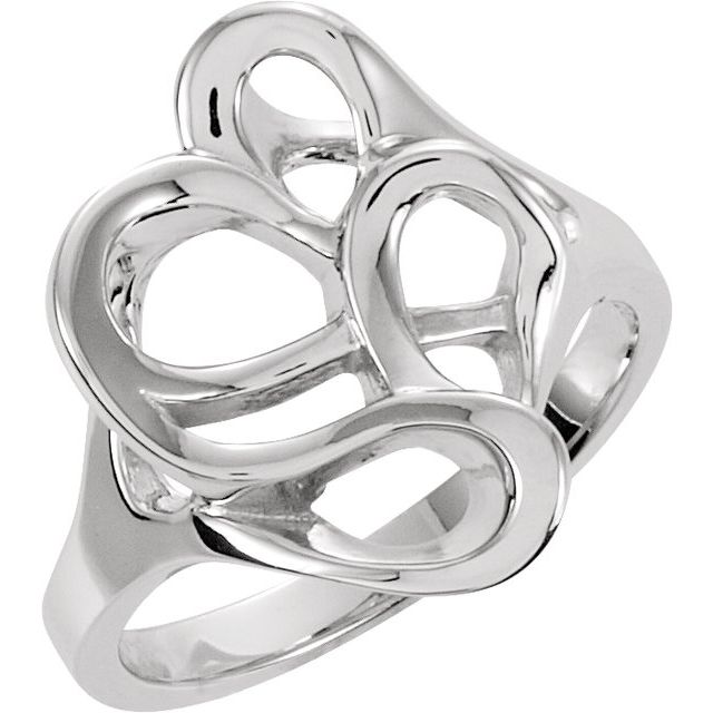 Sterling Silver Freeform Ring