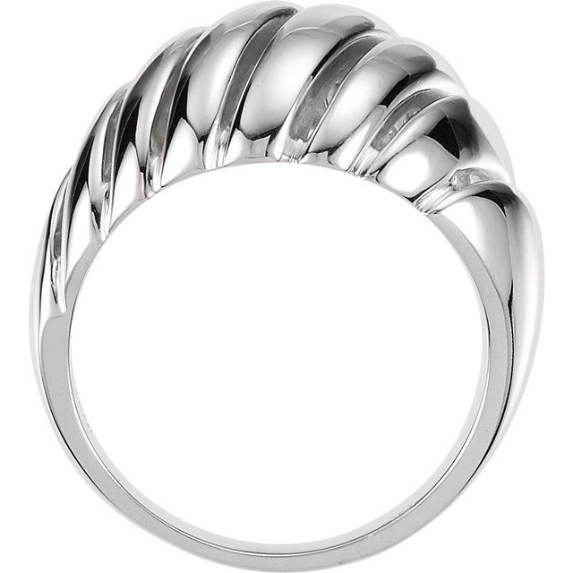 Sterling Silver Dome Ring
