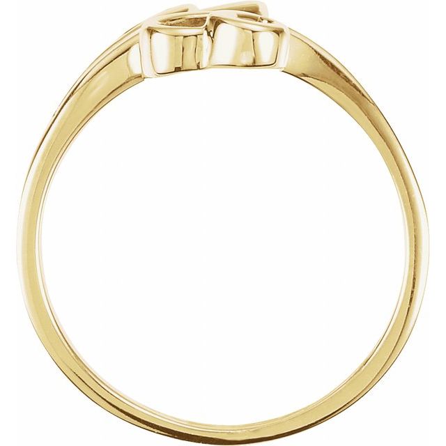 14K Yellow Freeform Ring