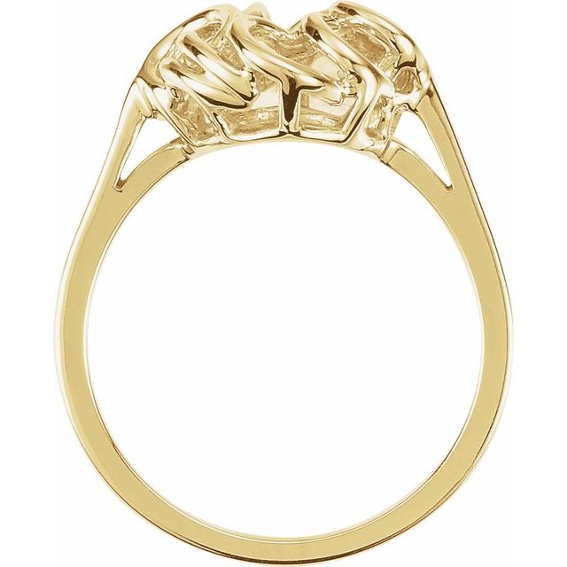 14K Yellow Freeform Ring