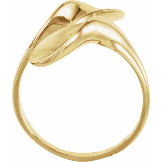 14k Yellow Freeform Ring