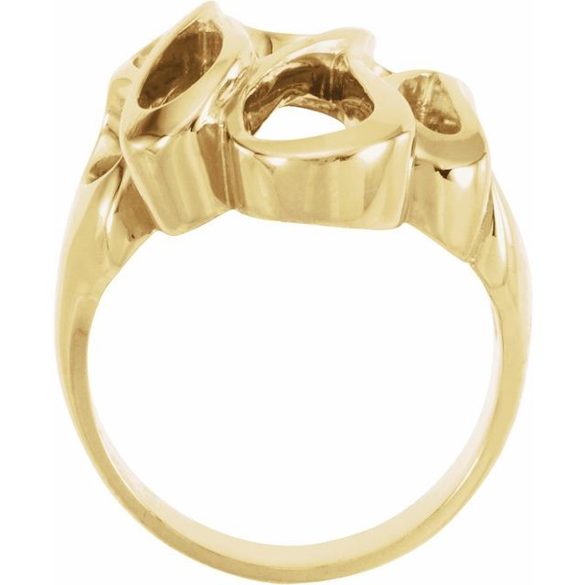 14k Yellow Freeform Ring