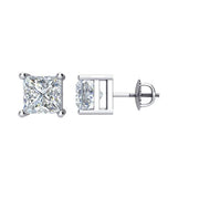 14K White 1/4 CTW Natural Diamond Stud Earring