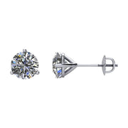 14K White 1/4 CTW Natural Diamond Earrings