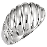 Sterling Silver Dome Ring