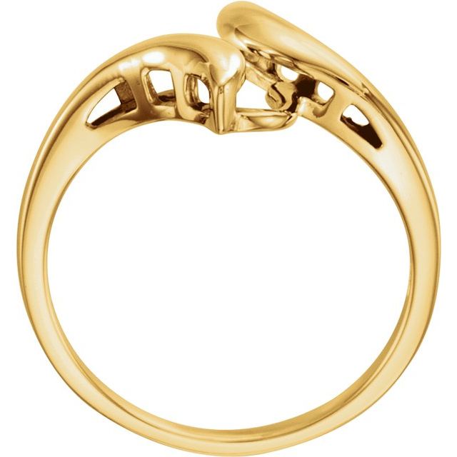 14k Yellow Bypass Shank