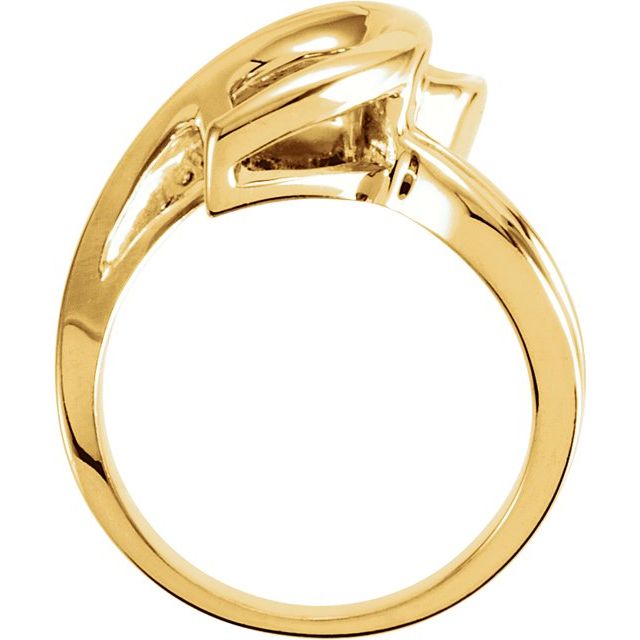 14K Yellow Freeform Ring