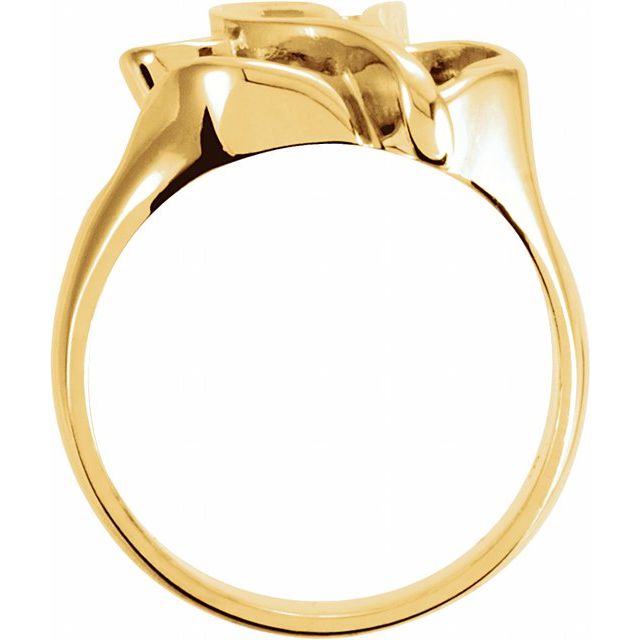 14K Yellow Freeform Ring