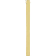 14k Yellow 29.7x2.2 Mm Bar Pendant