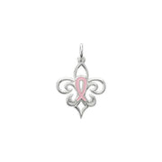 Sterling Silver Pink Pourri Pendant