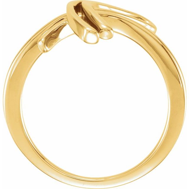 14k Yellow Freeform Ring