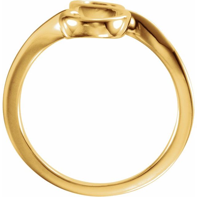 14k Yellow Freeform Ring