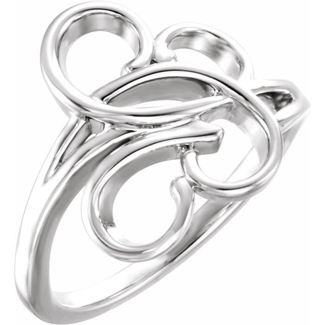 Sterling Silver Freeform Ring