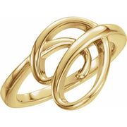 14k Yellow Freeform Ring
