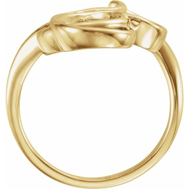 14k Yellow Freeform Ring