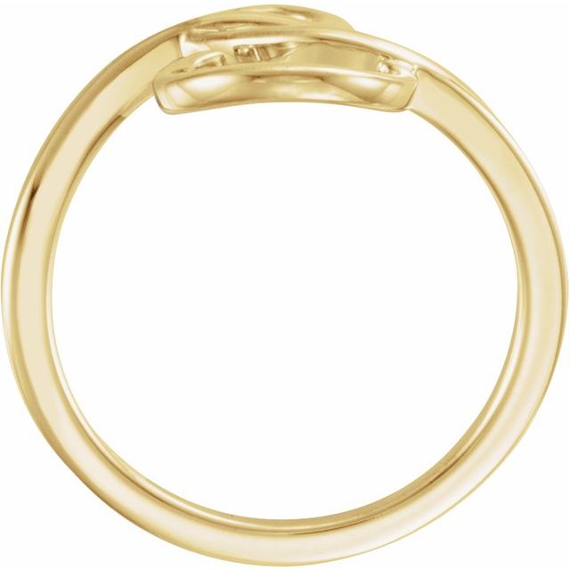 14k Yellow Freeform Ring