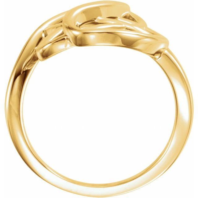 14k Yellow Freeform Ring