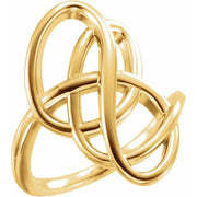 14k Yellow Freeform Ring