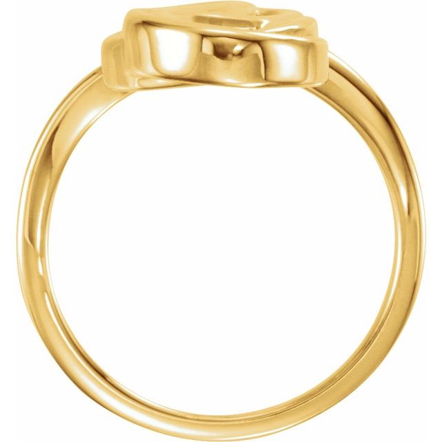 14k Yellow Freeform Ring