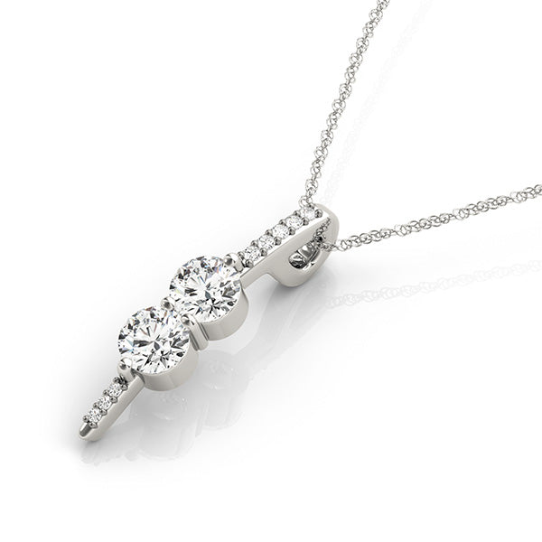 Two Stone Pendant