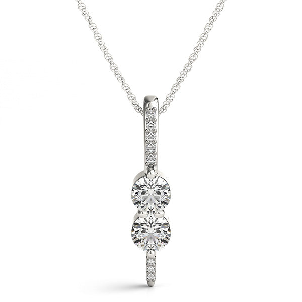 Two Stone Pendant