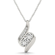 Two Stone Pendant