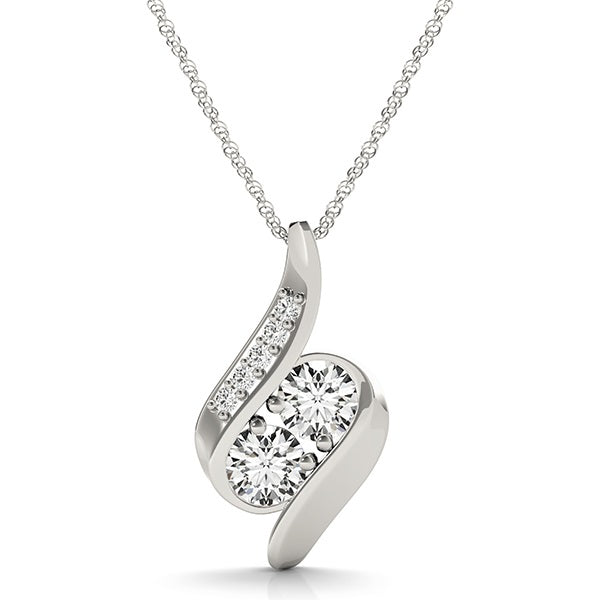 Two Stone Pendant