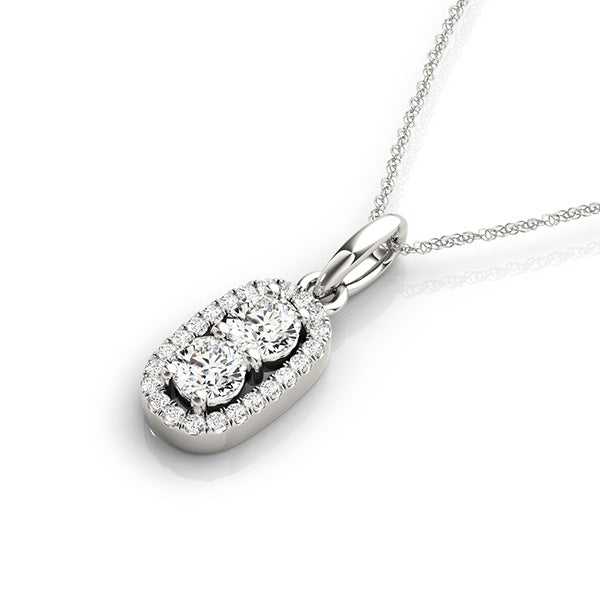 Two Stone Pendant