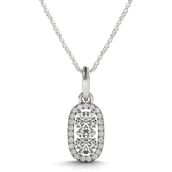 Two Stone Pendant